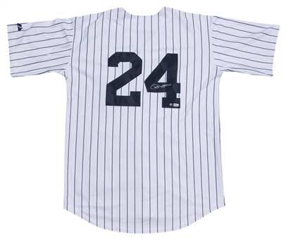 Gary Sanchez Single Signed New York Yankees Home Pinstripe Jersey (MLB Authenticated & Steiner)